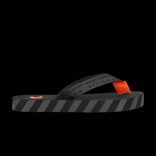 Off-White Flip Flops 'Logo Tape - Black'