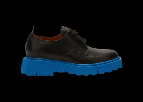 OFF-WHITE Sponge Derby Black Blue