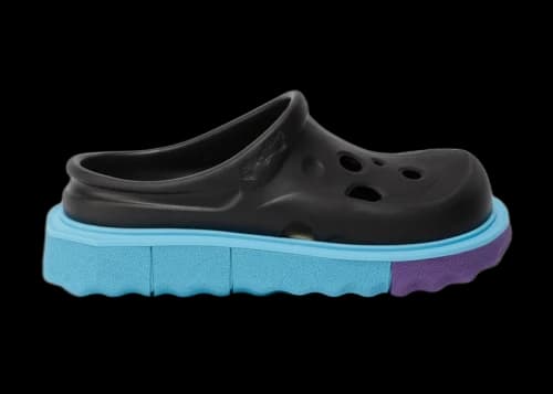OFF-WHITE Spongesole Meteor Slipper Black