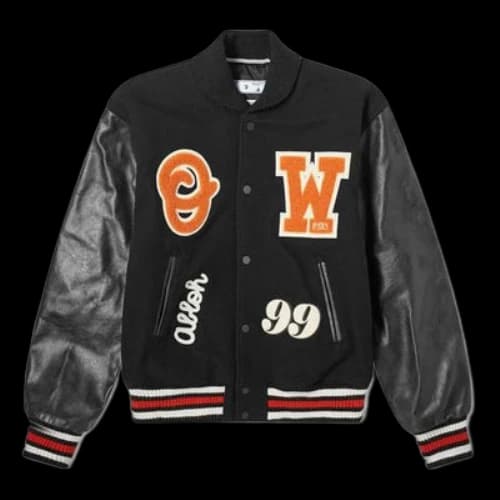 Off-White Subject Printing Jacket Black