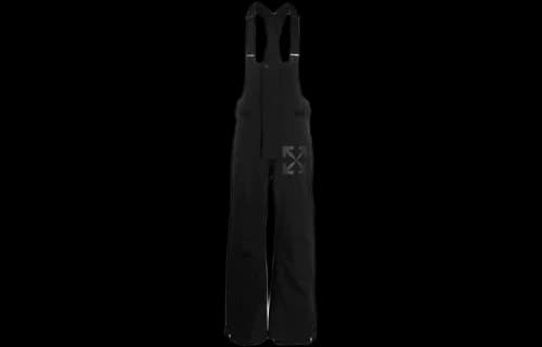 Off-White Micro Mark Straight Cargo Pants Loose Fit Black