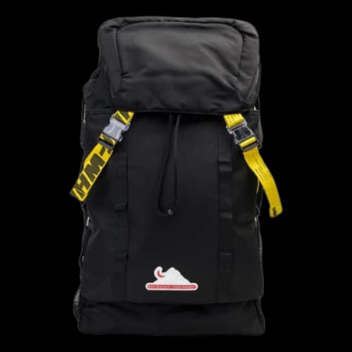 Off-White Fashion LOGO Black Backpack