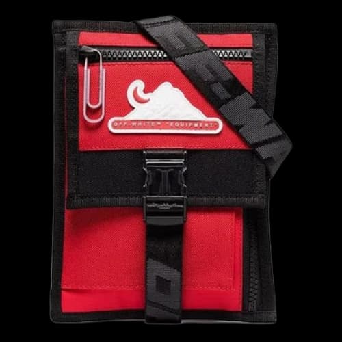Off-White Multi-pocket Shoulder bag Men Black/Red