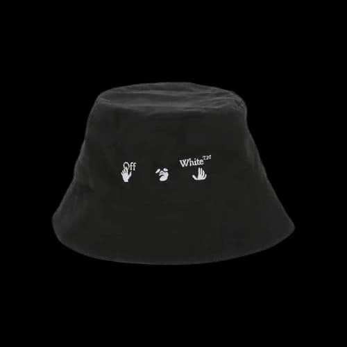 Off-White Logo Bucket Hat 'Black/White'