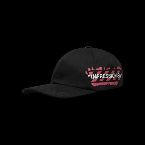 Off-White Stencil Baseball Cap 'Fuchsia'