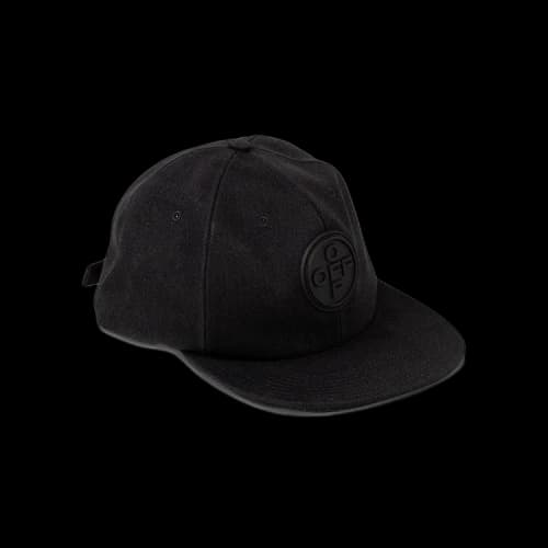 Off-White Logo Snapback 'Black'