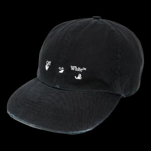 Off-White Logo Baseball Cap 'Black'