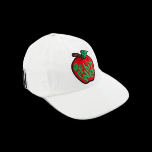 Off-White Apple Paperclip Cap 'White/Red'