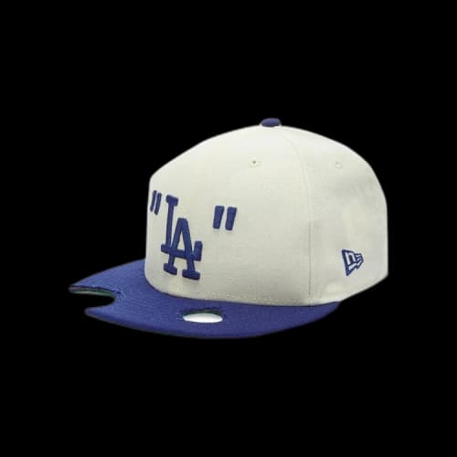 OFF-WHITE x MLB Los Angeles Dodgers Cap Cream/Blue