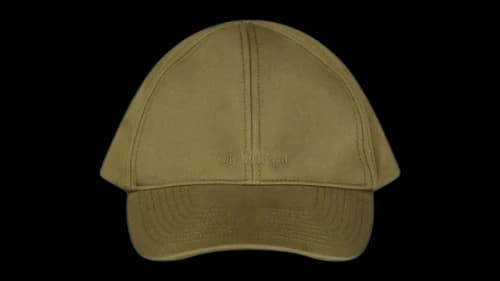 OFF-WHITE Monotone Logo Cap Green