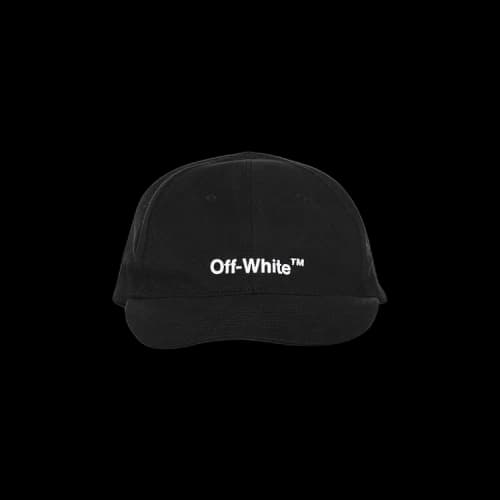 Off-White Helvetica Baseball Cap 'Black/White'