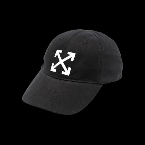 OFF-WHITE Arrow Baseball Cap Black