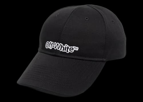 Off-White FF Blur Baseball Cap Black