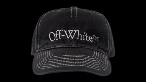 OFF-WHITE Bookish Ow Cap Black