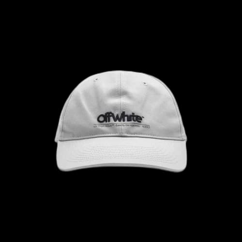 Off-White Chest Line Baseball Cap 'Grey/Black'