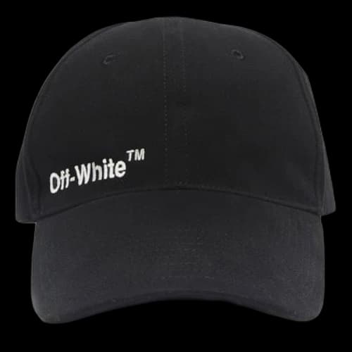 Off-White Logo prints hat 'Black'