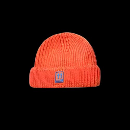 Off-White Rib Beanie 'Orange'