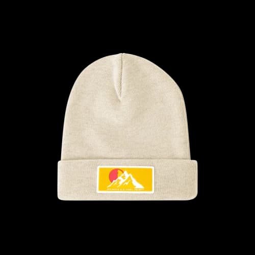 Off-White Patch Beanie 'Beige'