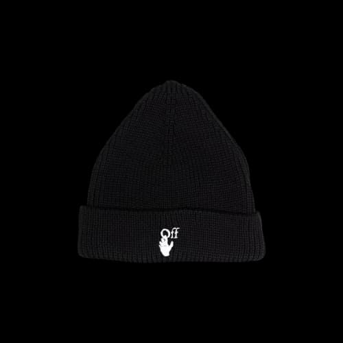 OFF-WHITE Hand Off Beanie Black