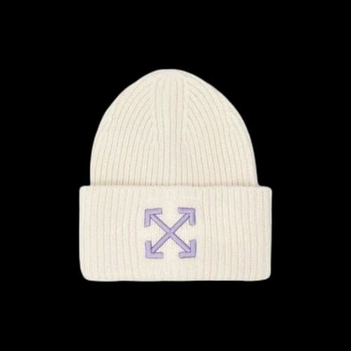 Off-White Arrow Bloucle Knit Beanie 'Off White'