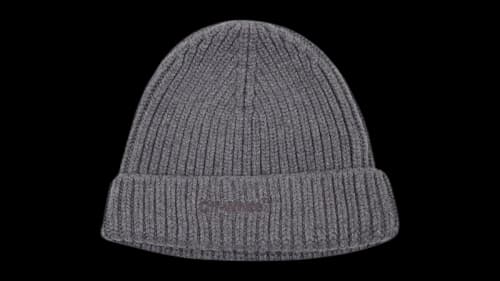 OFF-WHITE Helvet Medium Beanie Grey