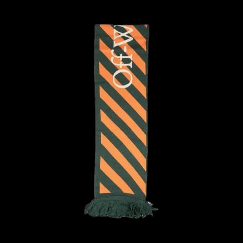 Off-White Arrows Scarf 'Green/Orange'
