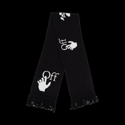 Off-White Logo Scarf 'Black/White'