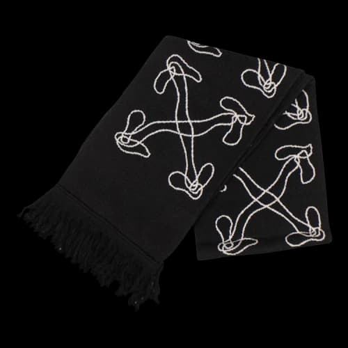 Off-White Abstract Arrows Scarf 'Black'