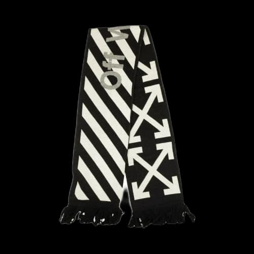 Off-White Arrow Logo Scarf 'Black'