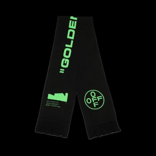 Off-White Arch Shapes Scarf 'Black'