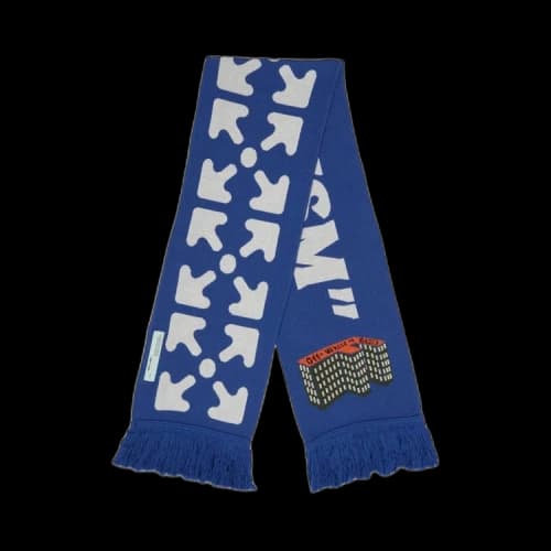 Off-White F Building Scarf 'Blue/White'