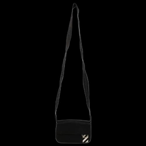 Off-White Leather Mini Crossbody Bag 'Black'