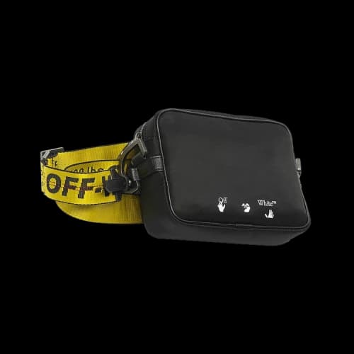 Off-White Nylon Crossbody 'Black/White'
