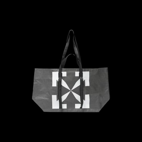 Off-White Arrow PVC Tote 'Black/White'