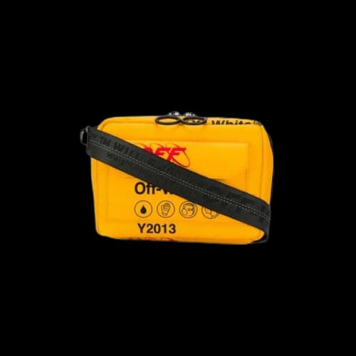 Off-White Industrial Travel Crossbody 'Yellow'