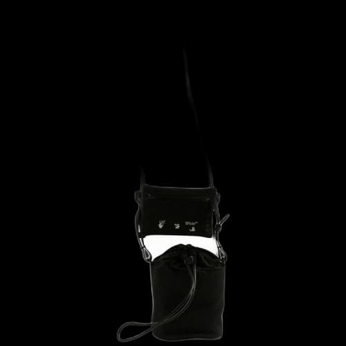Off-White Canvas Bucket Bag 'Black'