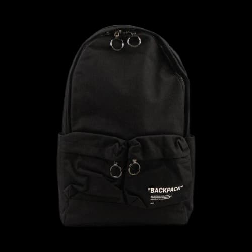 Off-White Quote Backpack 'Black'