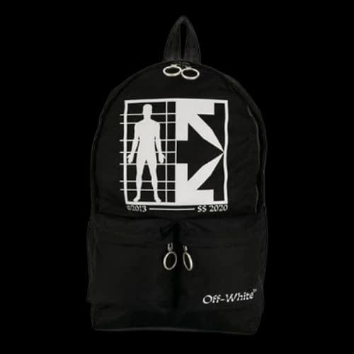 Off-White Arrow Logo Backpack Black