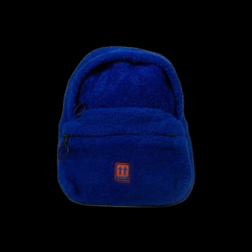 Off-White Mini Fuzzy Backpack 'Blue'