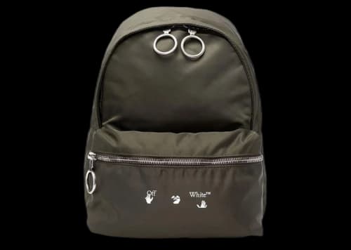 OFF-WHITE Industrial Strap Backpack Green