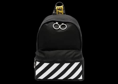 OFF-WHITE Binder Mini Backpack Black