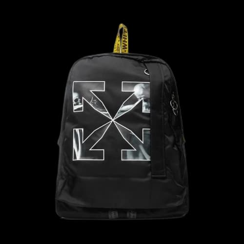 OFF-WHITE Caravaggio Saint Jerome Writing Arrows Backpack Black