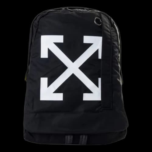 Off-White Fashion Arrow Backpack Yellow
