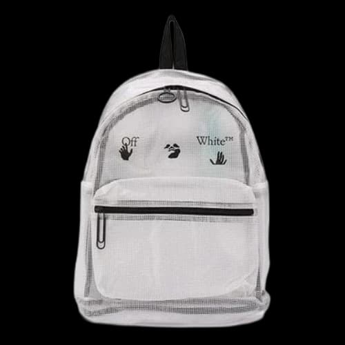 Off-White Logo Printing Backpack