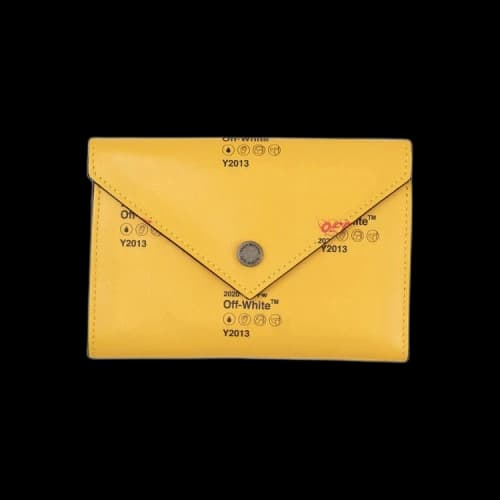 Off-White Industrial Y013 Yen Wallet 'Yellow'