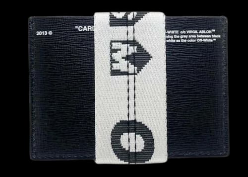 OFF-WHITE x Dover Street Market Card Holder Black/White