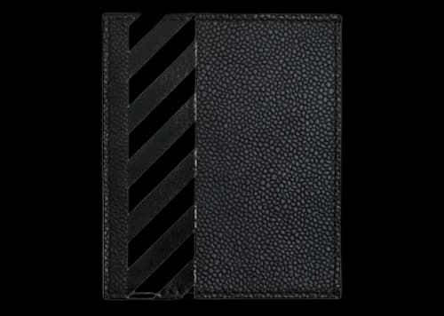Off-White Diag Card Holder Black/White