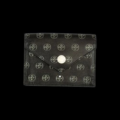 Off-White Leather Envelope Wallet 'Black'