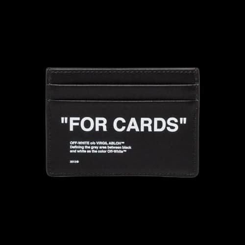 Off-White Cardholder 'Black/White'
