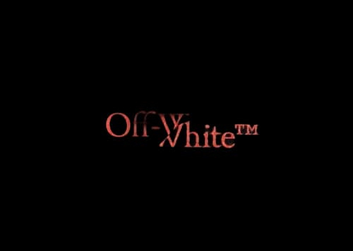 OFF-WHITE Diag Intarsia Card Case Black/Orange